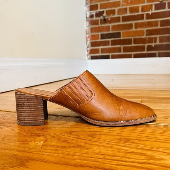 Madewell Womens The Carey Mule in Leather Size 11 - Picture 2 of 16